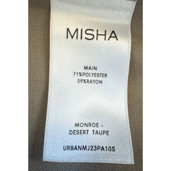 Misha Urban Monroe Desert taupe wide leg womens Pants size small - Picture 8 of 11